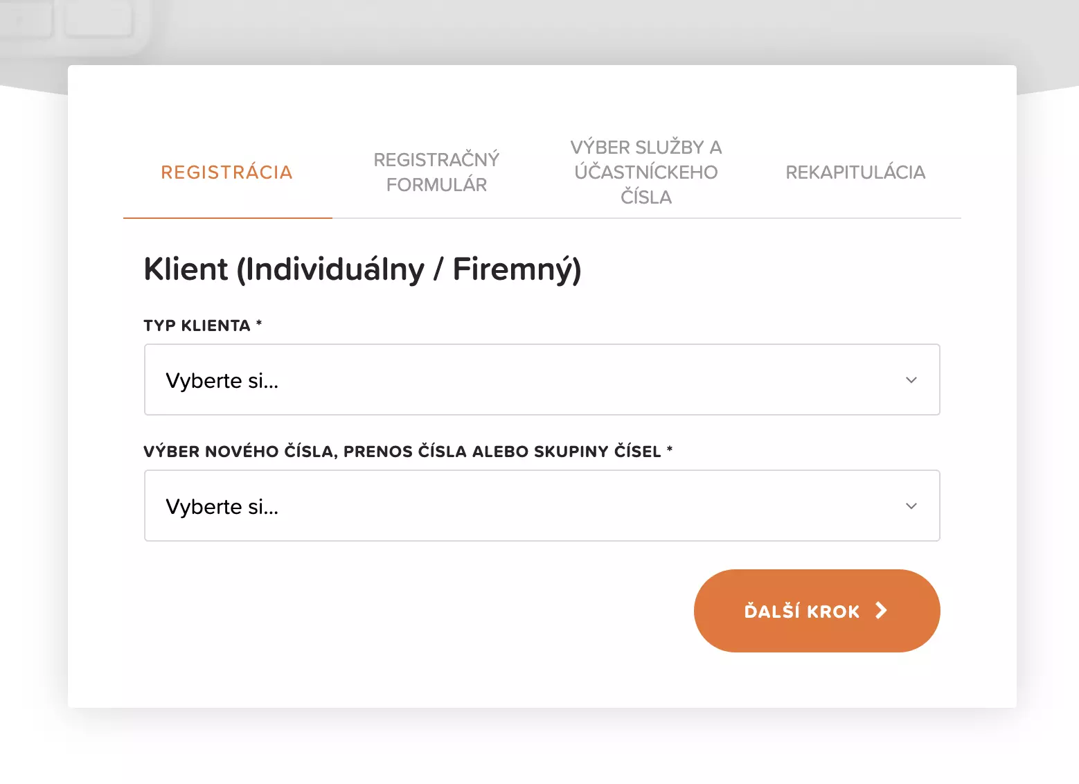 Optimal Call reģistrācija
