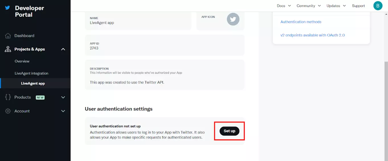 Twitter (X) izstrādātāja lietojumprogrammas iestatīšana