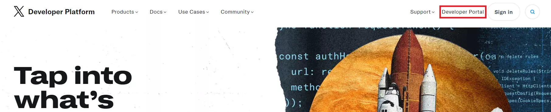 Twitter izstrādātāja platforma