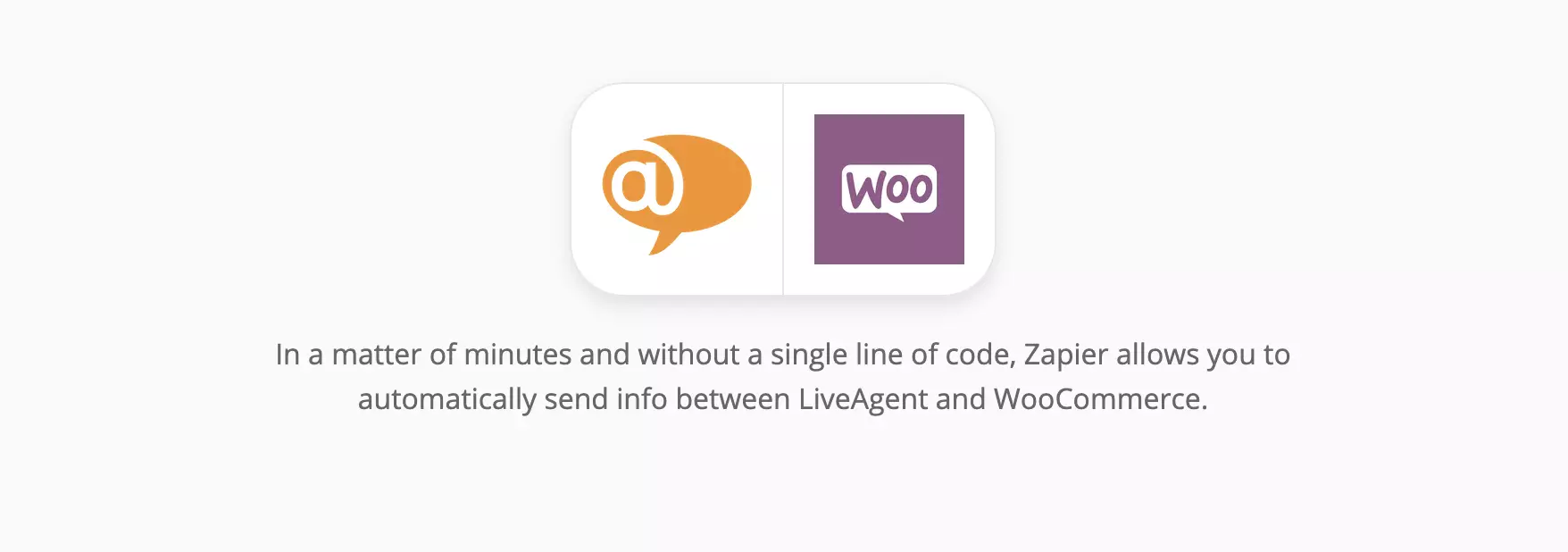 LiveAgent un WooCommerce integrācijas Zapier