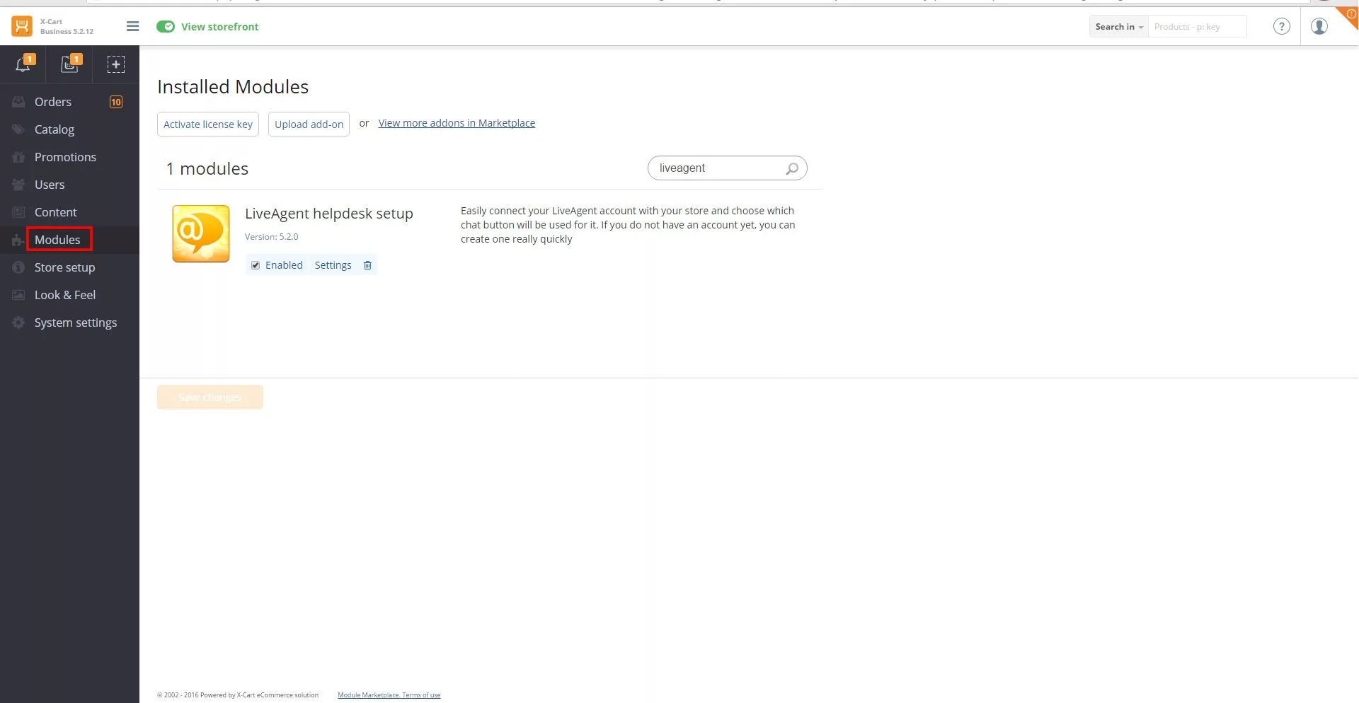 X-Cart LiveAgent integrācijas iestatīšana