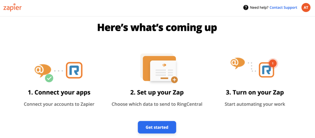 Zapier integrācijas process