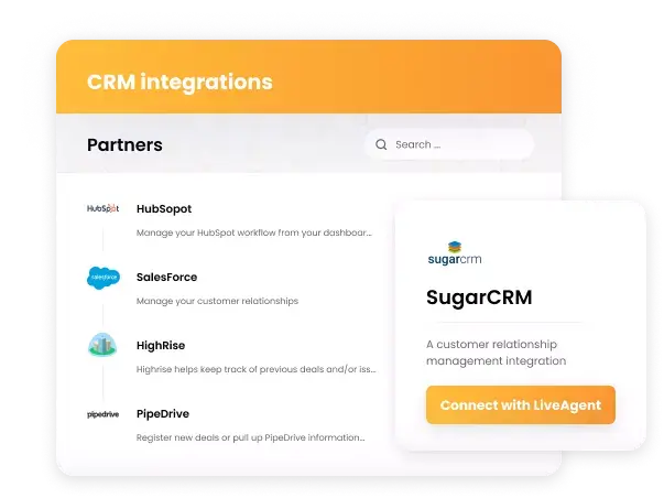CRM integrācijas