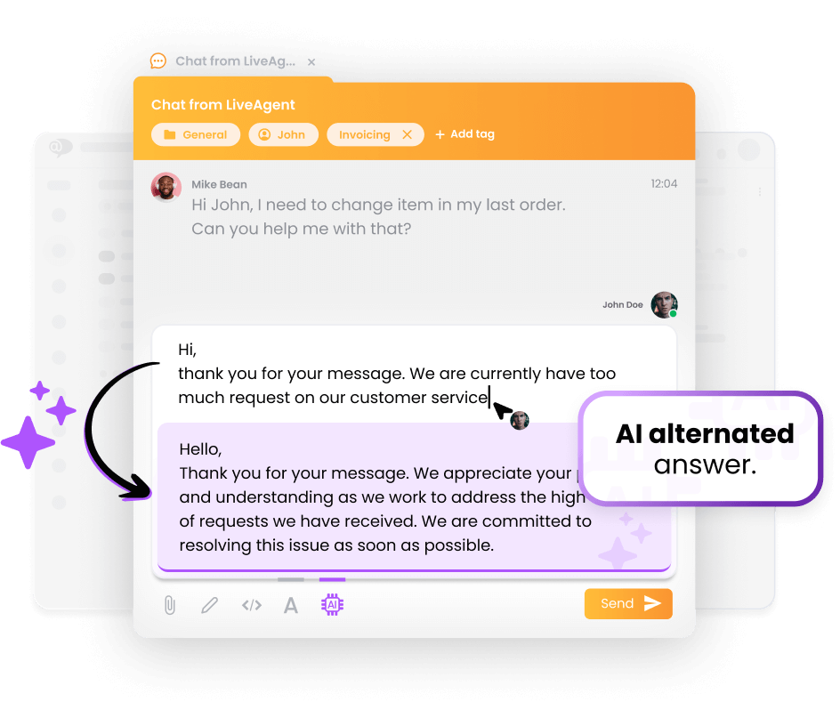 LiveAgent AI asistents