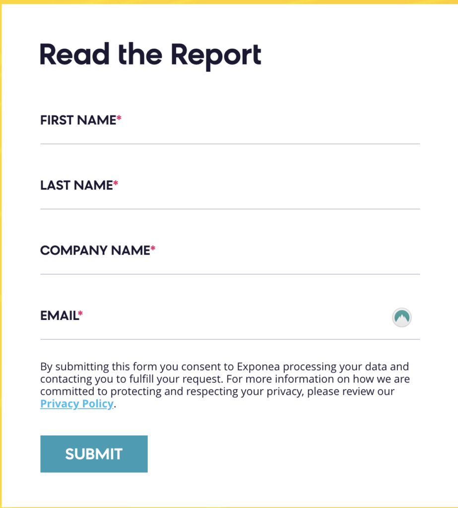 Exponea aizsargātais pārskats