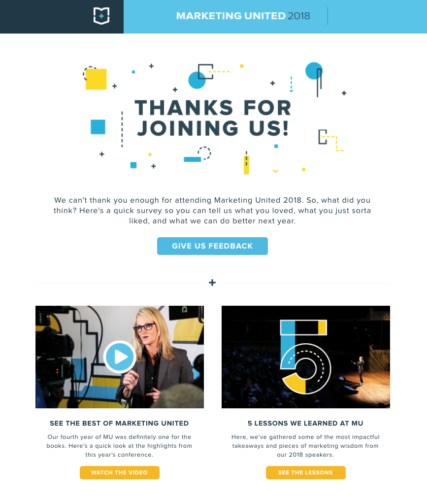 Mārketinga vienības pasākuma uzraudzības e-pasta piemērs