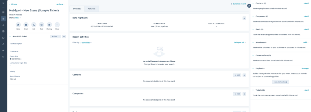 Zendesk biļešu vide